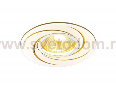 Светильник точечный Ambrella A506 AL/G алюминий/золото MR16 ORGANIC SPOT