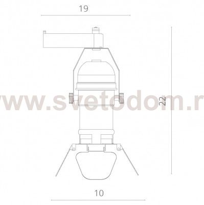 Светильник трековый Arte lamp A5319PL-1BK TRACK черный