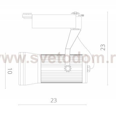 Светильник для трека Arte lamp A6330PL-1BK Track lights