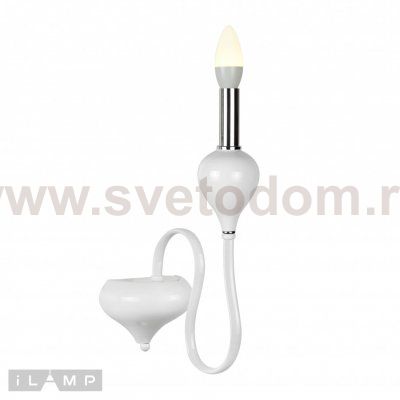 Настенный светильник iLamp Lady B88003-1 Белый
