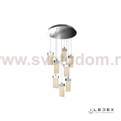 Подвесной светильник iLedex Pixel C4430-8R Хром