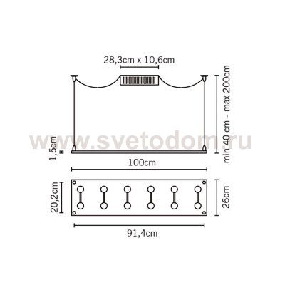 Подвесной светильник Fabbian D42 A01 00 Sospesa