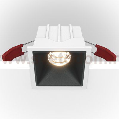 Встраиваемый светильник Maytoni DL043-01-10W4K-D-SQ-WB Alfa LED