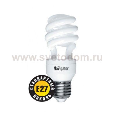 Лампа энергосберегающая Navigator 94 421 NCL8-SF-11-827-E27/3PACK