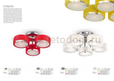 Люстра потолочная St luce SL483.502.05 FORESTA