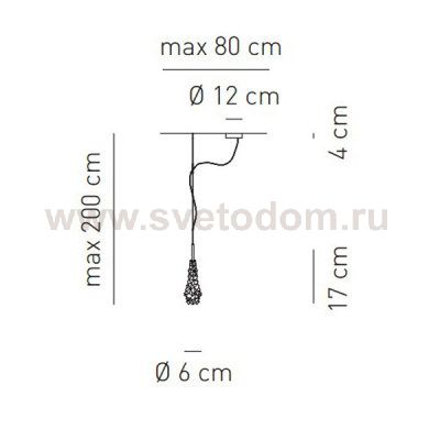 Подвесной светильник Axo Light SP SUBZ DE Axo