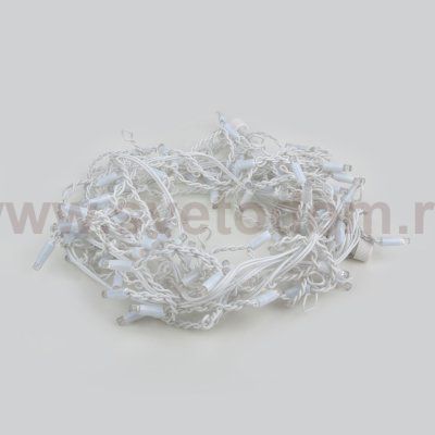 Праздничная гирлянда бахрома теплый белый 3*0,6 м IP65 100-101 Eurosvet