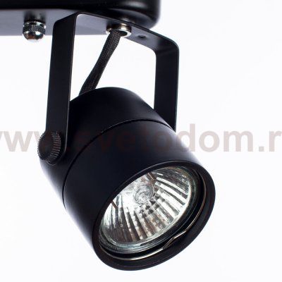 Светильник трековый 1*GU10 Arte lamp A1310PL-1BK Track черный