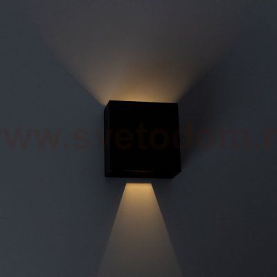 Уличный настенный светильник Arte Lamp A1445AL-1BK ALGOL