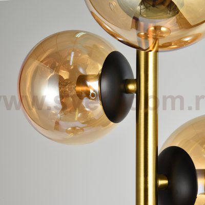 Торшер с двумя и более плафонами Arte lamp A2243PN-6PB GEMINI