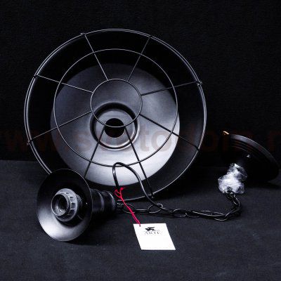 Светильник подвесной черный Arte lamp A9183SP-1BK Ferrico