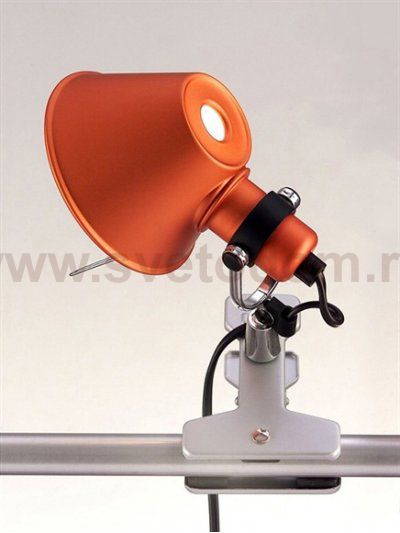 Настенный светильник бра Artemide A010890 Tolomeo micro pinza