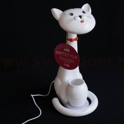 Настольная лампа кошка Artstyle TL-351W