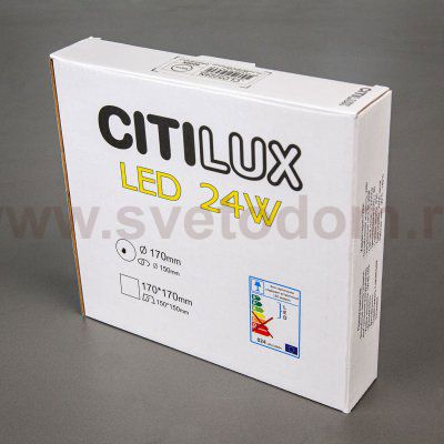 Светильник потолочный светодиодный Citilux CLD5224N