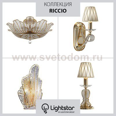 Настольная лампа Lightstar 705912 Riccio