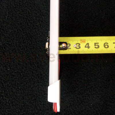 Светодиодная лента в PVC профиле с полукруглым рассеивателем 1м 3000К Lightstar 409012 Profiled