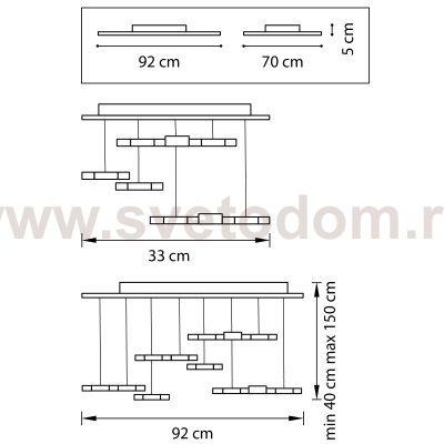 Подвесной светильник Lightstar 750264 Favo