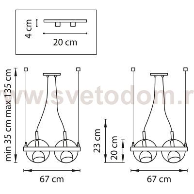 Люстра подвесная Lightstar 803141 Palla