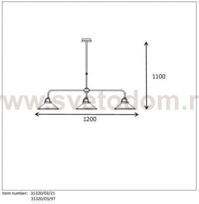 подвес Lucide 31320/03/97 BERKLEY