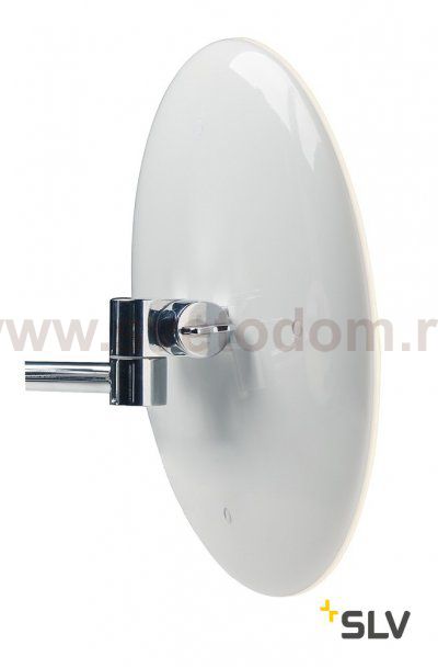 SLV 1001503 MAGANDA WL настенное зеркало косметическое IP44 с подсветкой 4.2Вт с LED 3000К, 70лм, хром/ белый