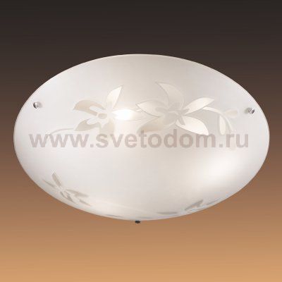 Светильник Сонекс 1214 белый/хром Romania