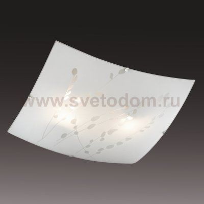 Потолочный светильник Сонекс 1228 никель/белый MAREA