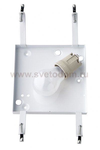 Потолочный светильник Сонекс 1230 никель/белый/фиолетов IRIS