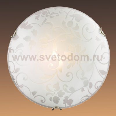Настенно-потолочный светильник Сонекс 308 белый/бронзовый VUALE