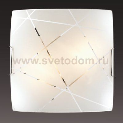 Потолочный светильник Сонекс 3144 хром/белый VASTO