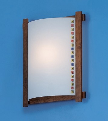 Citilux Кубики CL921006R Светильник настенный бра Citilux Кубики CL921006R Светильник настенный браНакладные<br><br><br>S освещ. до, м2: 6<br>Тип лампы: накаливания / энергосбережения / LED-светодиодная<br>Тип цоколя: E27<br>Количество ламп: 1<br>Ширина, мм: 245<br>MAX мощность ламп, Вт: 100<br>Размеры: Стеклянный рассеиватель, Высота 25см, Ширина 20см, Глубина 9см.<br>Расстояние от стены, мм: 90<br>Высота, мм: 290<br>Поверхность арматуры: матовый<br>Цвет арматуры: деревянный, коричневый, венге