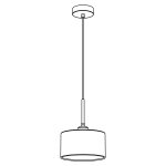 Подвесной светильник Citilux CL469110 Тильда