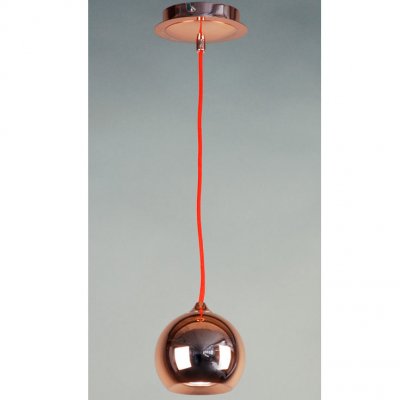 Citilux CL532113 Светильник подвесной Citilux CL532113 Светильник подвеснойОдиночные<br>Подвесной светильник – это универсальный вариант, подходящий для любой комнаты. Сегодня производители предлагают огромный выбор таких моделей по самым разным ценам. В каталоге интернет-магазина «Светодом» мы собрали большое количество интересных и оригинальных светильников по выгодной стоимости. Вы можете приобрести их в Москве, Екатеринбурге и любом другом городе России. Подвесной светильник Citilux CL532113 сразу же привлечет внимание Ваших гостей благодаря стильному исполнению. Благородный дизайн позволит использовать эту модель практически в любом интерьере. Она обеспечит достаточно света и при этом легко монтируется. Чтобы купить подвесной светильник Citilux CL532113, воспользуйтесь формой на нашем сайте или позвоните менеджерам интернет-магазина.<br><br>S освещ. до, м2: 3<br>Тип лампы: галогенная<br>Тип цоколя: GU10<br>Количество ламп: 1<br>MAX мощность ламп, Вт: 50<br>Диаметр, мм мм: 130<br>Размеры: Диаметр шара 12см, Высота до 120см, Шар регулиреутся по направлению, Шнур в текстильной оболочке<br>Высота, мм: 1350<br>Цвет арматуры: медный