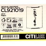 Светильник настенный бра Citilux CL921019 Маки