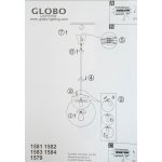 Светильник шар 350 мм Globo 1584 Balla