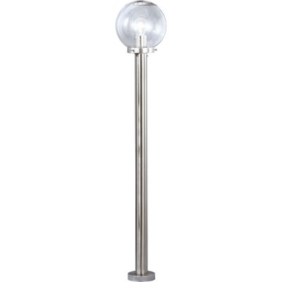 Светильник столб Globo 3182 Bowle II Светильник столб Globo 3182 Bowle IIОдиночные фонари<br>Обеспечение качественного уличного освещения – важная задача для владельцев коттеджей. Компания «Светодом» предлагает современные светильники, которые порадуют Вас отличным исполнением. В нашем каталоге представлена продукция известных производителей, пользующихся популярностью благодаря высокому качеству выпускаемых товаров. Уличный светильник Globo 3182 не просто обеспечит качественное освещение, но и станет украшением Вашего участка. Модель выполнена из современных материалов и имеет влагозащитный корпус, благодаря которому ей не страшны осадки. Купить уличный светильник Globo 3182, представленный в нашем каталоге, можно с помощью онлайн-формы для заказа. Чтобы задать имеющиеся вопросы, звоните нам по указанным телефонам. Мы доставим Ваш заказ не только в Москву и Екатеринбург, но и другие города.<br><br>S освещ. до, м2: 3 - 4<br>Тип лампы: накаливания / энергосбережения / LED-светодиодная<br>Тип цоколя: E27<br>Количество ламп: 1<br>MAX мощность ламп, Вт: 60<br>Диаметр, мм мм: 200<br>Высота, мм: 1100<br>Цвет арматуры: серебристый