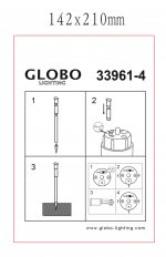 Светильник Globo 33961-4 Solar