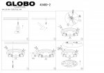 Светильник Globo 40400-2 Bike