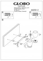 Светильник Globo 44200-2 Dano