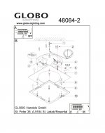 Светильник Globo 48084-2 Dubia
