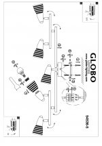 Светильник Globo 54536-5 Caleb