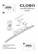 Светильник Globo 68040D Hyperion