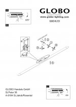 Светильник Globo 68042D Telesto