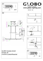 Светильник Globo 68104-4H Janick