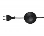 Шнур для торшера 3 метра черный 230V AC 50Hz (max 2A) Kink light A1100,19