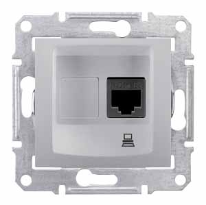 SE Sedna Алюминий Розетка компьютерная 1-ая RJ45 кат. 5e UTP (SDN4300160), SDN4300160
SE Sedna Алюминий Розетка компьютерная 1-ая RJ45 кат. 5e UTP (SDN4300160), SDN4300160