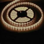 Светодиодная лента Smd 3528, 60 Led/м, 4.8W/м, 12V, IP33, свет теплый белый