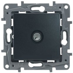Legrand Etika Антрацит Розетка TV/SAT звезда 672656 Legrand Etika Антрацит Розетка TV/SAT звезда 672656Legrand Etika<br><br><br>Оттенок (цвет): черный