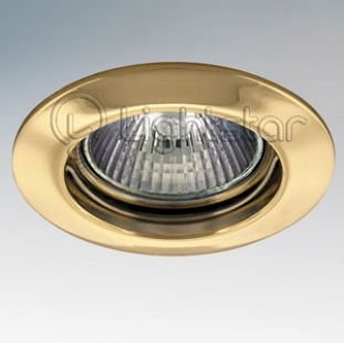 Lightstar LEGA 11012 Светильник Lightstar LEGA 11012 СветильникКруглые<br>Встраиваемые светильники – популярное осветительное оборудование, которое можно использовать в качестве основного источника или в дополнение к люстре. Они позволяют создать нужную атмосферу атмосферу и привнести в интерьер уют и комфорт. Интернет-магазин «Светодом» предлагает стильный встраиваемый светильник Lightstar 11012. Данная модель достаточно универсальна, поэтому подойдет практически под любой интерьер. Перед покупкой не забудьте ознакомиться с техническими параметрами, чтобы узнать тип цоколя, площадь освещения и другие важные характеристики. Приобрести встраиваемый светильник Lightstar 11012 в нашем онлайн-магазине Вы можете либо с помощью «Корзины», либо по контактным номерам. Мы доставляем заказы по Москве, Екатеринбургу и остальным российским городам.<br><br>Тип лампы: галогенная/LED<br>Тип цоколя: MR16 / G5,3 / GU10<br>Количество ламп: 1<br>MAX мощность ламп, Вт: 50<br>Размеры: Диаметр врезного отверстия<br>Цвет арматуры: Золотой