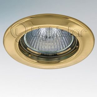 Lightstar TESO 11072 Светильник Lightstar TESO 11072 СветильникКруглые<br>Встраиваемые светильники – популярное осветительное оборудование, которое можно использовать в качестве основного источника или в дополнение к люстре. Они позволяют создать нужную атмосферу атмосферу и привнести в интерьер уют и комфорт. Интернет-магазин «Светодом» предлагает стильный встраиваемый светильник Lightstar 11072. Данная модель достаточно универсальна, поэтому подойдет практически под любой интерьер. Перед покупкой не забудьте ознакомиться с техническими параметрами, чтобы узнать тип цоколя, площадь освещения и другие важные характеристики. Приобрести встраиваемый светильник Lightstar 11072 в нашем онлайн-магазине Вы можете либо с помощью «Корзины», либо по контактным номерам. Мы доставляем заказы по Москве, Екатеринбургу и остальным российским городам.<br><br>Тип цоколя: MR16 / G5,3 / GU10<br>Количество ламп: 1<br>MAX мощность ламп, Вт: 50W<br>Размеры: Диаметр врезного отверстия<br>Цвет арматуры: Золотой