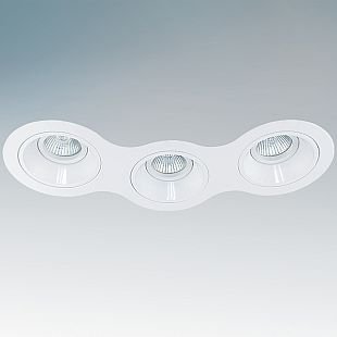 Lightstar AVANZA 214630 Светильник Lightstar AVANZA 214630 СветильникОвальные<br>Встраиваемые светильники – популярное осветительное оборудование, которое можно использовать в качестве основного источника или в дополнение к люстре. Они позволяют создать нужную атмосферу атмосферу и привнести в интерьер уют и комфорт. Интернет-магазин «Светодом» предлагает стильный встраиваемый светильник Lightstar 214630. Данная модель достаточно универсальна, поэтому подойдет практически под любой интерьер. Перед покупкой не забудьте ознакомиться с техническими параметрами, чтобы узнать тип цоколя, площадь освещения и другие важные характеристики. Приобрести встраиваемый светильник Lightstar 214630 в нашем онлайн-магазине Вы можете либо с помощью «Корзины», либо по контактным номерам. Мы развозим заказы по Москве, Екатеринбургу и остальным российским городам.<br><br>Тип цоколя: MR16 Gu5.3<br>Количество ламп: 3<br>MAX мощность ламп, Вт: 50<br>Размеры: H 2 W 330x110 Высота врезного отверстия 85<br>Цвет арматуры: белый